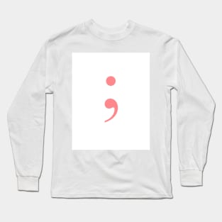 Semicolon Long Sleeve T-Shirt